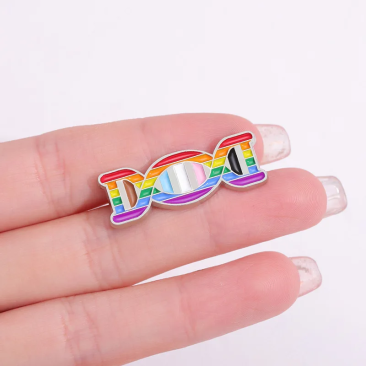 DNA of Pride Enamel Pin