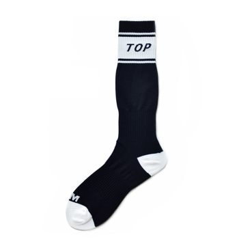 Black "TOP" Tube Socks