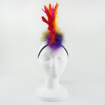 Rainbow Bright Feather Mohawk-Pallets