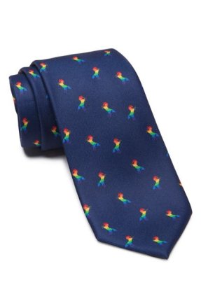 Land of Liberty - Rainbow Unicorn Neat Tie