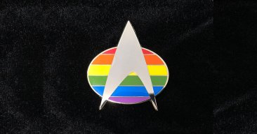 Federation Pride Communicator Pin