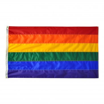 Gay Pride - 3' x 5' Foot Rainbow Sewn Nylon Flag