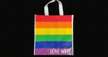 Rainbow Pride "Love Wins" Tote