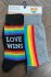 Funky Socks Love Wins Rainbow Socks 2 Pair