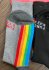 Funky Socks Love Wins Rainbow Socks 2 Pair