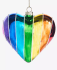 Holiday Lane Love Is Love Rainbow Heart Ornament