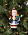 Holiday Lane Love Is Love Rainbow Santa Ornament