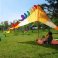 Rainbow Spiral Windmill Colorful Wind Spinner Garden Home Decorations