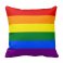 Decorative LGBT Rainbow Pride Flag 18" X 18" Pillow Case