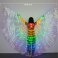 Rainbow LED Butterfly Wings