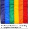Gay Pride - 12" x 18" Foot Rainbow Garden Sewn Nylon Flag [ clone ]