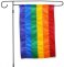 Gay Pride - 12" x 18" Foot Rainbow Garden Sewn Nylon Flag [ clone ]