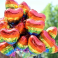 10-Pack Rainbow Heart Helium Balloons – 18" Foil Pride Balloons