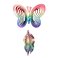 Rainbow Butterfly Wind Spinner