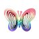Rainbow Butterfly Wind Spinner