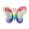 Rainbow Butterfly Wind Spinner