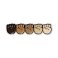 BLM Brown Fists of Solidarity Lapel Pin