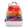 Transparent Rainbow Pride Backpack