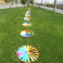 Rainbow Wheel Wind Spinners