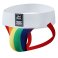 JOCKMAIL Rainbow Pride Athletic Jockstrap (Wider White Band)