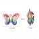 Rainbow Butterfly Wind Spinner