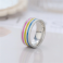 Pansexual Titanium Ring