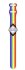 Silicone Rainbow Pride Watch Band – For Apple Watch