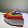 Rainbow Crystal Half-Moon Clutch – Sparkle with Pride