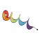 Colorful Spiral Wind Spinner – Rainbow Pride Edition