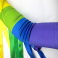 Rainbow Fringe Arm Piece