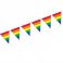 Gay Pride - Large 30ft Rainbow Flag Pennants Streamer