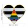 Straight Ally Pride Heart Pin