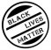 BLM Black Lives Matter Vinyl Circle Sticker
