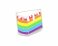 LGBT Rainbow Cake Enamel Pin