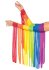 Rainbow Fringe Arm Piece