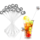 Disco Balls Cocktail Stirrers 12pk