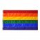 Gay Pride - 6' x 10' Foot Rainbow Sewn Nylon Flag