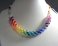 Candy Spectrum Rainbow Twist Necklace – Sparkle With Pride