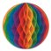 Rainbow Tissue Ball 12"