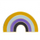 Non-binary Rainbow Lapel Pin