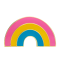 Pansexual Rainbow Lapel Pin