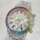 Silver Rainbow Pride Bling Watch – Sparkle with Pride