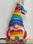Bella Jack Earrings LOVE IS LOVE Rainbow Gnome Earrings