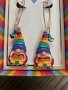 Bella Jack Earrings LOVE IS LOVE Rainbow Gnome Earrings