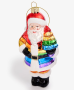 Holiday Lane Love Is Love Rainbow Santa Ornament