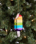 Holiday Lane Love Is Love Rainbow Popsicle Ornament