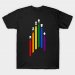 Star Trek Themed LGBTQI Rainbow Pride T-shirt