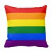 Decorative LGBT Rainbow Pride Flag 18" X 18" Pillow Case