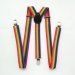 Rainbow Adult Braces/Suspenders