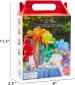 C.R. Gibson Love is Love Balloon Garland Arch Kit, 16 Foot Arch, 3.25 Foot Rainbow Fringe, 3 Rainbow Mylar Heart Balloons, and More, Over 60 Pieces